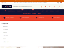 Tablet Screenshot of kartlove.com